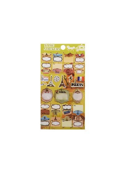 Теги для скрапбукинга Париж (11021904) (упаковка) - фото 1