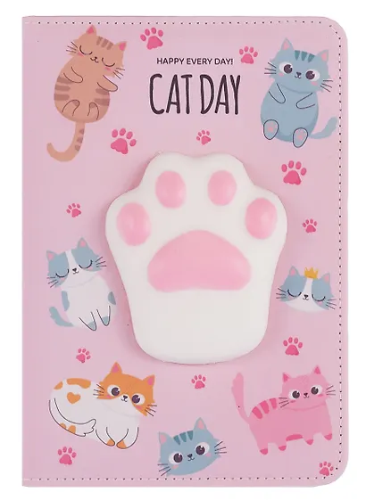 Книга для записей А5 лин. "Лапка", ассорти - фото 6