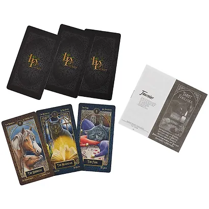 Таро Аввалон, Карты Tarot Familiars (78 карт) (илл. Parker) (FOU13) (DL VI-421/2016) (коробка) (Fournier) - фото 3