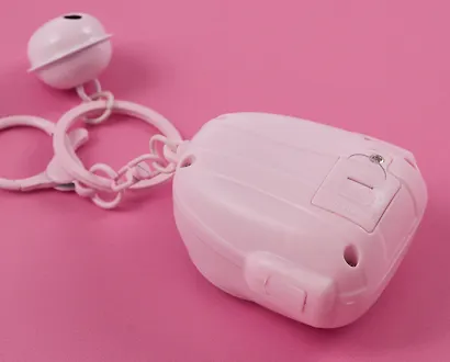 Брелок-фонарик Котик розовый (ПВХ) (5х4) - фото 7