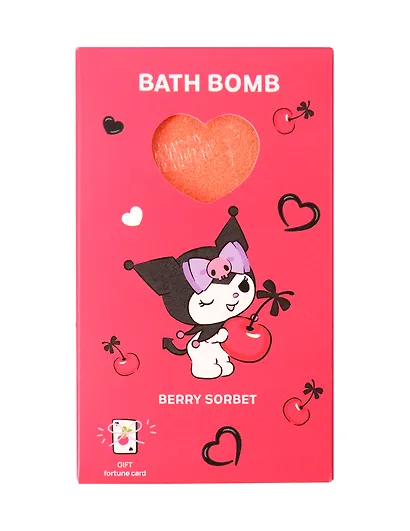 Бомбочка для ванны Hello Kitty and friends (Berry sorbet) (150 г) - фото 1