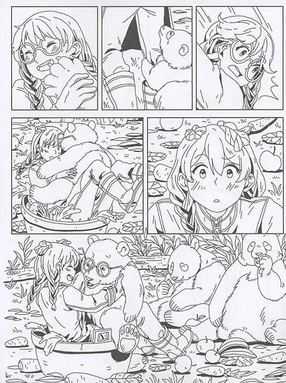 Городские комиксы. Манга. Раскраска - фото 4