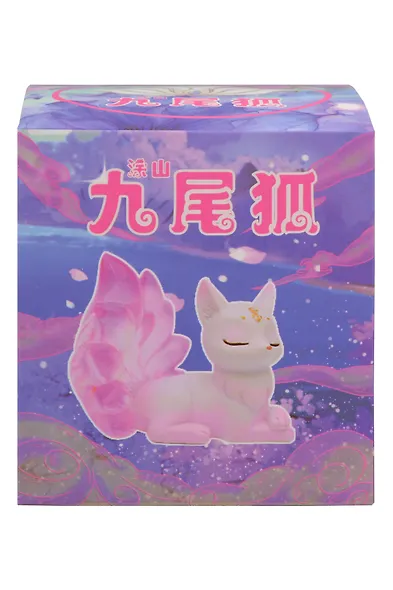 Фигурка Лисичка с прозрачным хвостиком (8см) (пластик) (Blind Box) (12-191025-I35) - фото 1