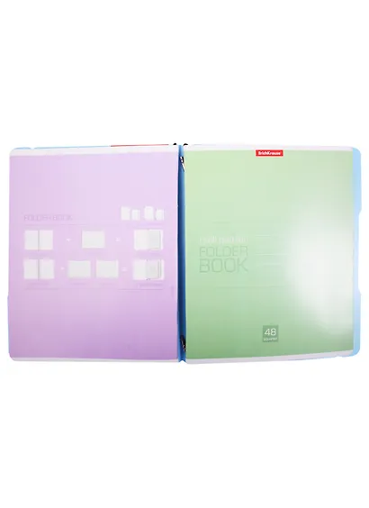 Тетрадь в клетку Erich Krause, Folder book Pastel, 96 листов, в ассортименте - фото 7