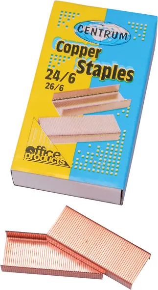 Скобы №24 медные , CENTRUM - фото 1