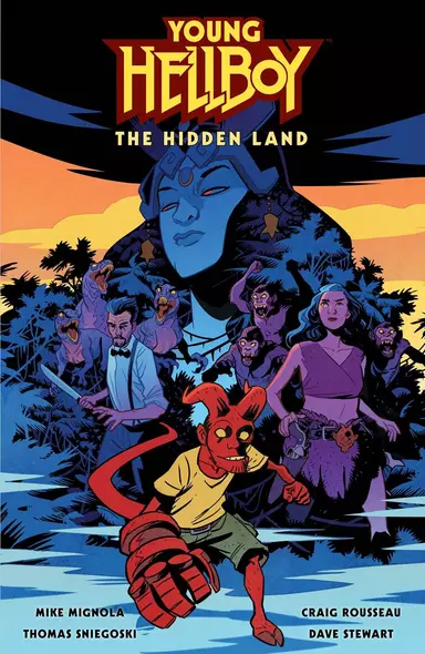 Young Hellboy: The Hidden Land (Mignola, Mike) Молодой Хеллбой: Скрытая Земля  (Майк Миньола) / Книги на английском языке - фото 1