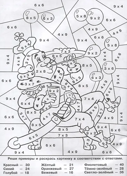 Таблица умножения. 5 в одном - фото 2