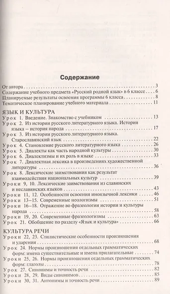 Поурочные разработки по русскому родному языку К УМК О.М. Александровой и др. Пособие для учителя. 6 класс - фото 2