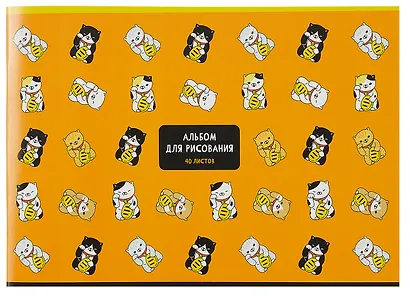 Альбом для рисования BG, "Веселый арт", А4, 40 листов, в ассортименте - фото 3