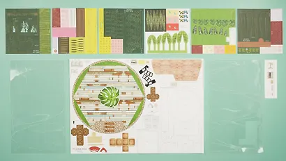 Румбокс MiniHouse DIY "Флорариум". Сборная модель (23х23х15) - фото 3