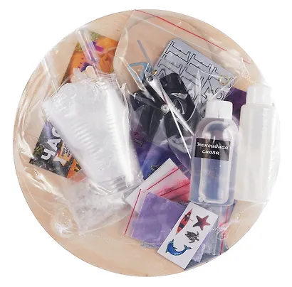 Часы (эпоксидная смола) - фото 3