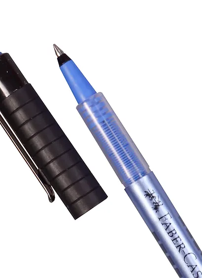 Ручка гелевая Faber-Castell, Vision 5417, синяя - фото 2