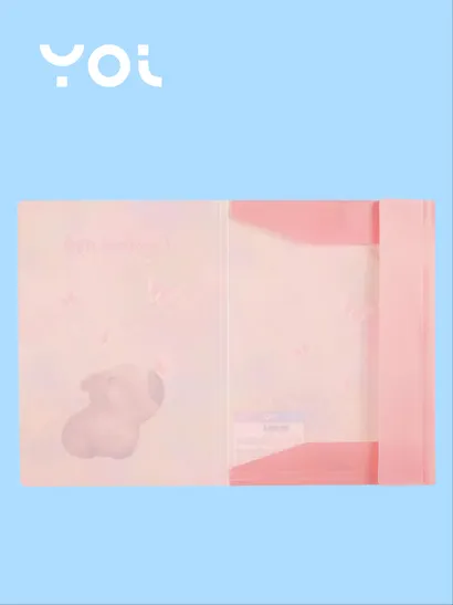 Папка на резинке Yoi, "Капибара с цветочком", A5 - фото 3