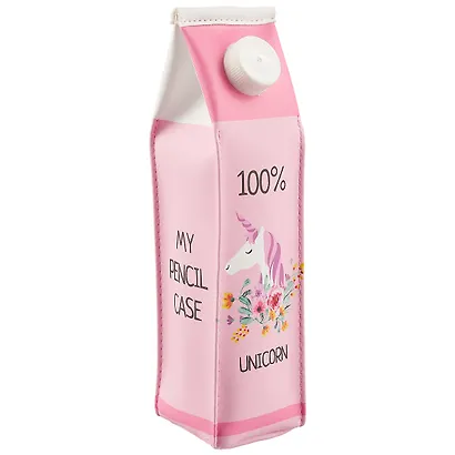 Пенал «Пакет молока с единорог», 22 х 6 см - фото 1