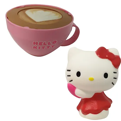 Коллекционная капсула-сюрприз Чашка Капучино Hello Kitty, в ассортименте (HK001) - фото 7