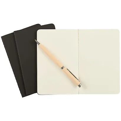 Набор книг для записей Moleskin Cahier Journal Pocket, 3 штуки, мягкая обложка, 32 листа, А6 - фото 4