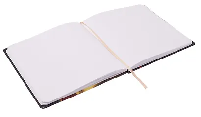 Скетчбук 200*200 80л "Леонардо да Винчи. Дама с горностаем" мат.ламин, выб.лак, ляссе, резинка 7БЦ - фото 4