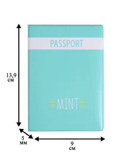 Обложка для паспорта Mint (ПВХ бокс) (ОП2018-194) - фото 2
