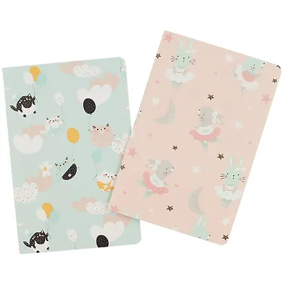 Тетрадь в линейку Kairui, Lots of cute animals, 32 листа, в ассортименте - фото 4