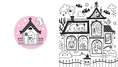 Я очень люблю раскрашивать kawaii - фото 4