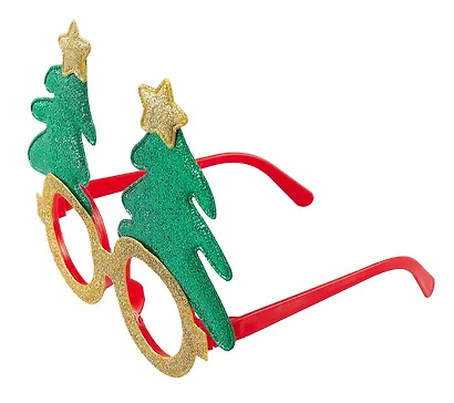 Очки новогодние Елочки (пластик) (12-06141-P4) - фото 5