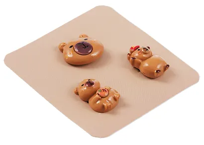 Джибитсы Капибары (3шт) (ПВХ) (12-18031-202506-GB27) - фото 2