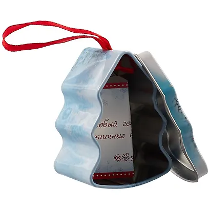 Ёлка с новогодним пожеланием, 5 х 7 см - фото 3