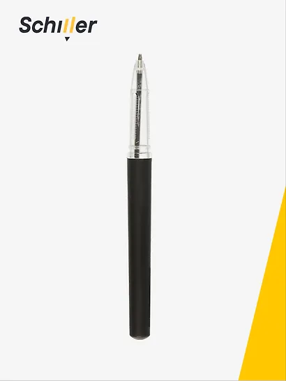 Ручка шариковая Schiller, Bright, синяя 1 мм, в ассортименте - фото 3