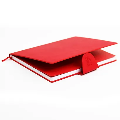 Книга для записей А4 80л лин. "Snap book. No 5" иск.кожа, магн.клапан с термотиснением, скругл.углы, ляссе, инд.уп. - фото 4