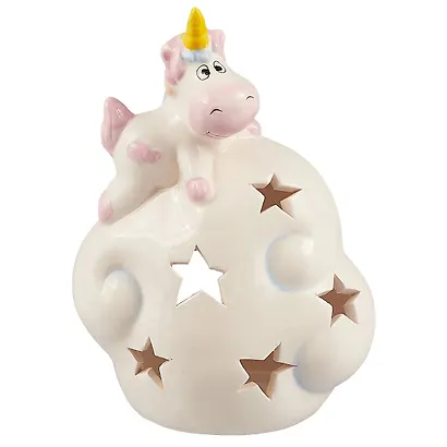 Аромалампа Единорог и звездочки (керамика) (17,5х12) (12-6686-ZL7705) - фото 1