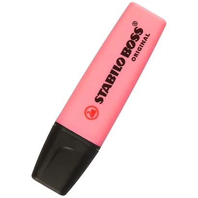Текстовыделитель Stabilo, Boss Original, розовый 2-5 мм - фото 1