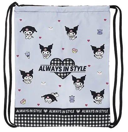 Мешок для сменной обуви "Kuromi. На стиле" 37 х 47 см, 1 отделение - фото 1