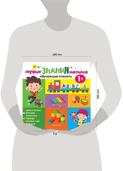 Первые знания малыша. Обучающие плакаты - фото 6