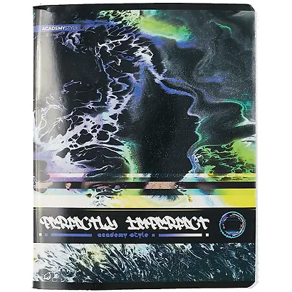 Тетрадь в клетку Academy Style, "Футуристическая палитра", 80 листов, в ассортименте - фото 4