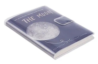 Записная книжка А6 80 листов в клетку, "The Moon", кнопка, в ассортименте - фото 2