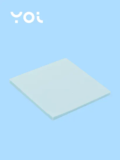 Блок бумаги 75*75 самоклеящийся 50 листов, в ассортименте - фото 2