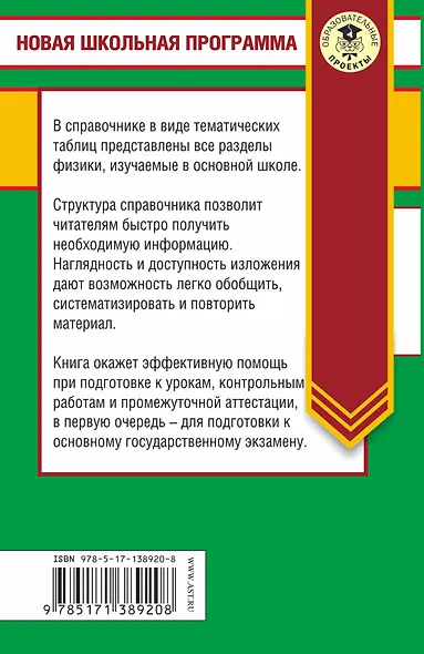 ОГЭ. Физика в таблицах и схемах для подготовки к ОГЭ - фото 2
