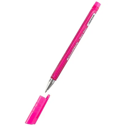 Ручка шариковая GoodMark, розовая - фото 3
