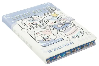 Книга для записей А5 "Little Bunny" с магнитной застежкой, ассорти - фото 14