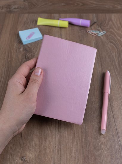 Записная книжка «Pale rose» А6, 80 листов, нелинованная, сшивка, Yoi - фото 9