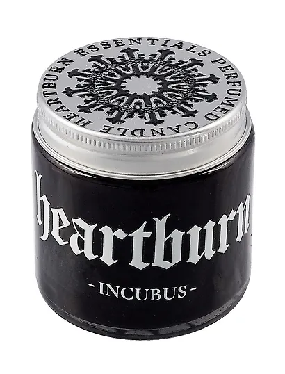 Свеча черная Incubus (120мл) (Металл,озон,акация,смола,магма) (CNDL-INC-120) - фото 1