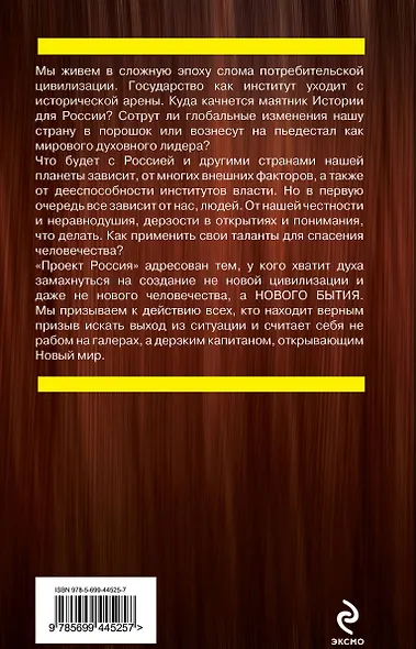 Проект "Россия". Четвертая книга : Большая идея - фото 2