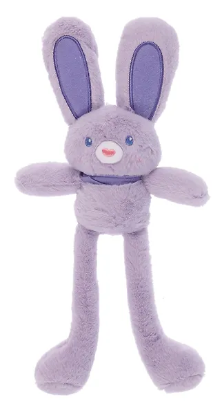 Мягкая игрушка Зайчик с банданой фиолетовый (30см) (14-0899-202505-T48) - фото 1