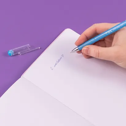 Ручки шариковые синие 12 штук "Softness" 0,5 мм, Yoi - фото 3