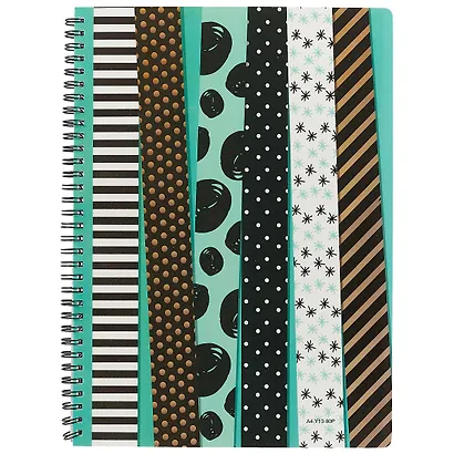 Тетрадь в клетку Trees Yiwu, "Зигзаг", А4, 80 листов, в ассортименте - фото 3