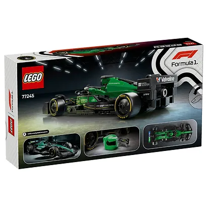 77245 Конструктор детский LEGO Speed Champions Гоночный автомобиль Формула-1 Aston Martin Aramco F1 AMR24, 269 деталей, возраст 10+ - фото 3
