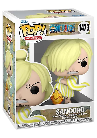 Фигурка Funko POP! Animation One Piece Sangoro in Wano Outfit (1473) (Fun72108) - фото 2