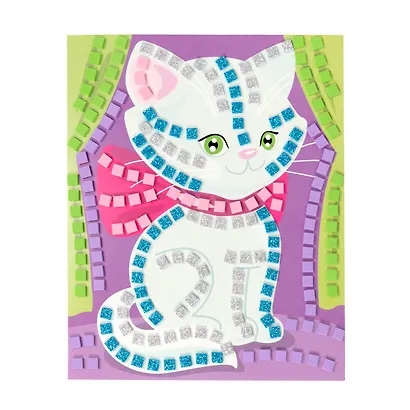 Аппликация Кошка (5 цветов, 250 элементов) - фото 7