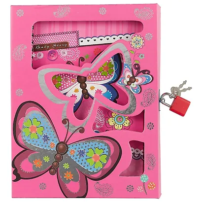 Записная книжка с замочком, 13.5 х 19 см - фото 1