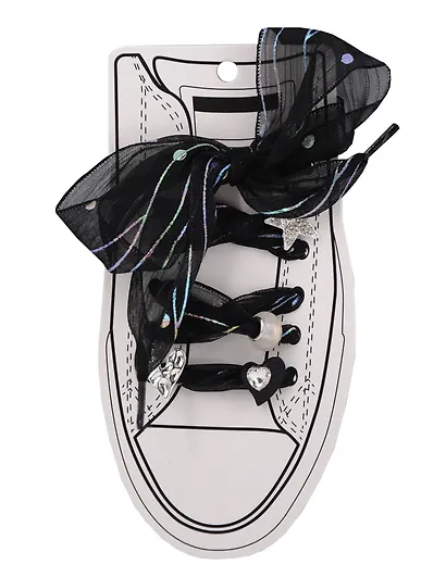 Украшения на обувь (черно-белые) (20х14) - фото 1